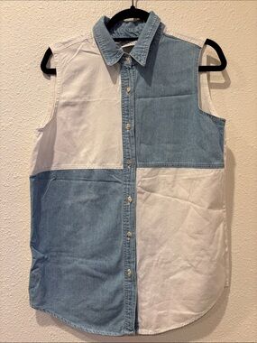90s chambray‎ tank